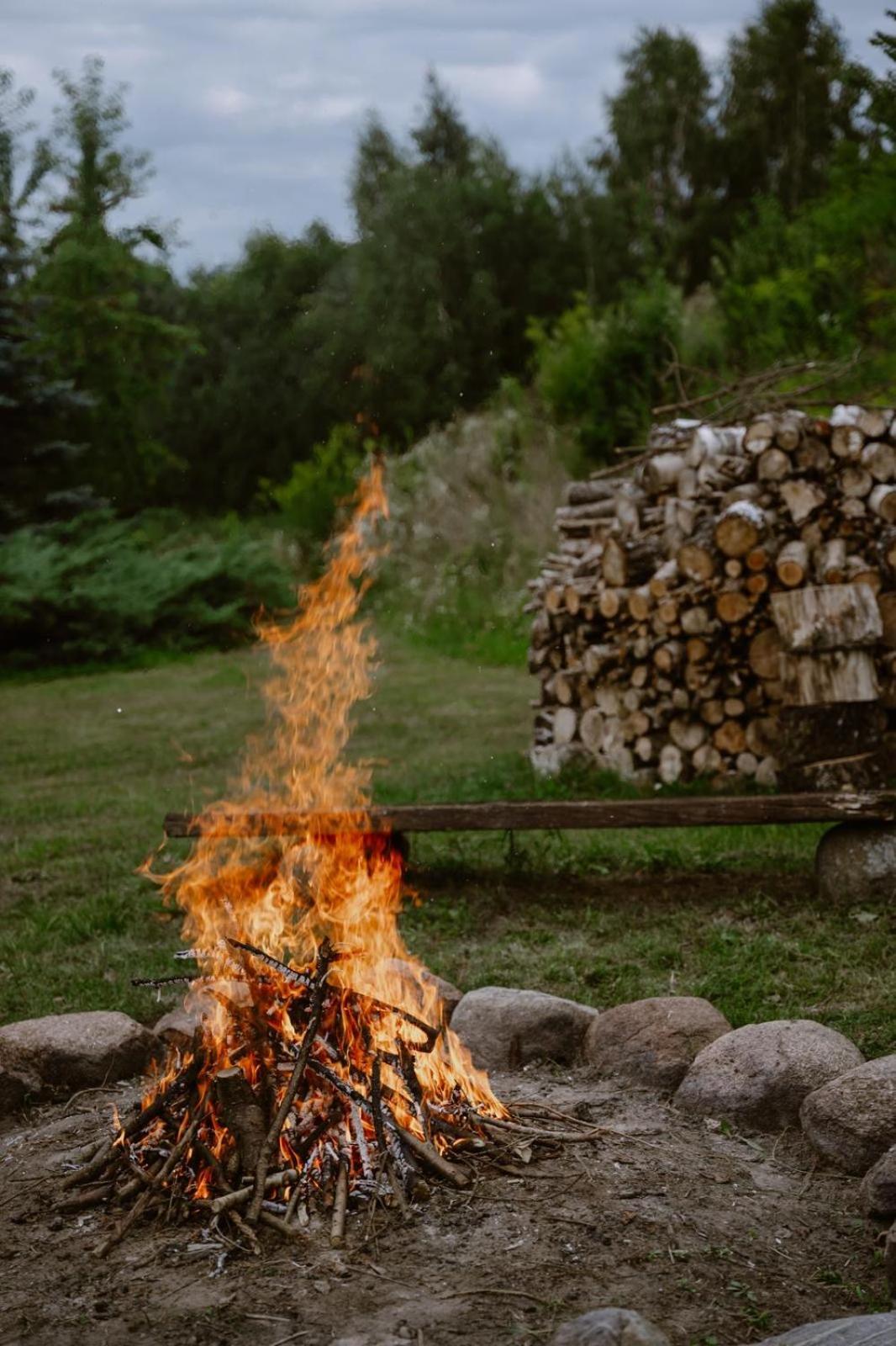 Zielona Parcela Pisz Exteriér fotografie